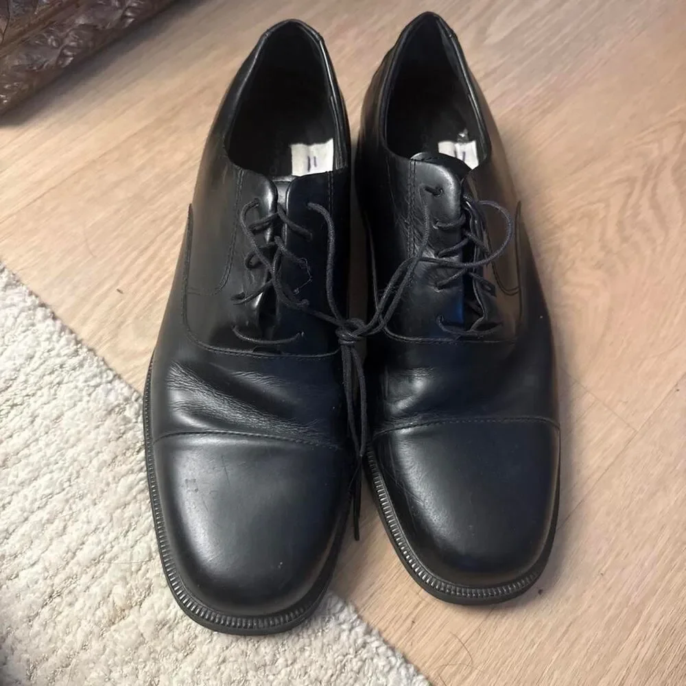 Rockport Men's Black Oxfords